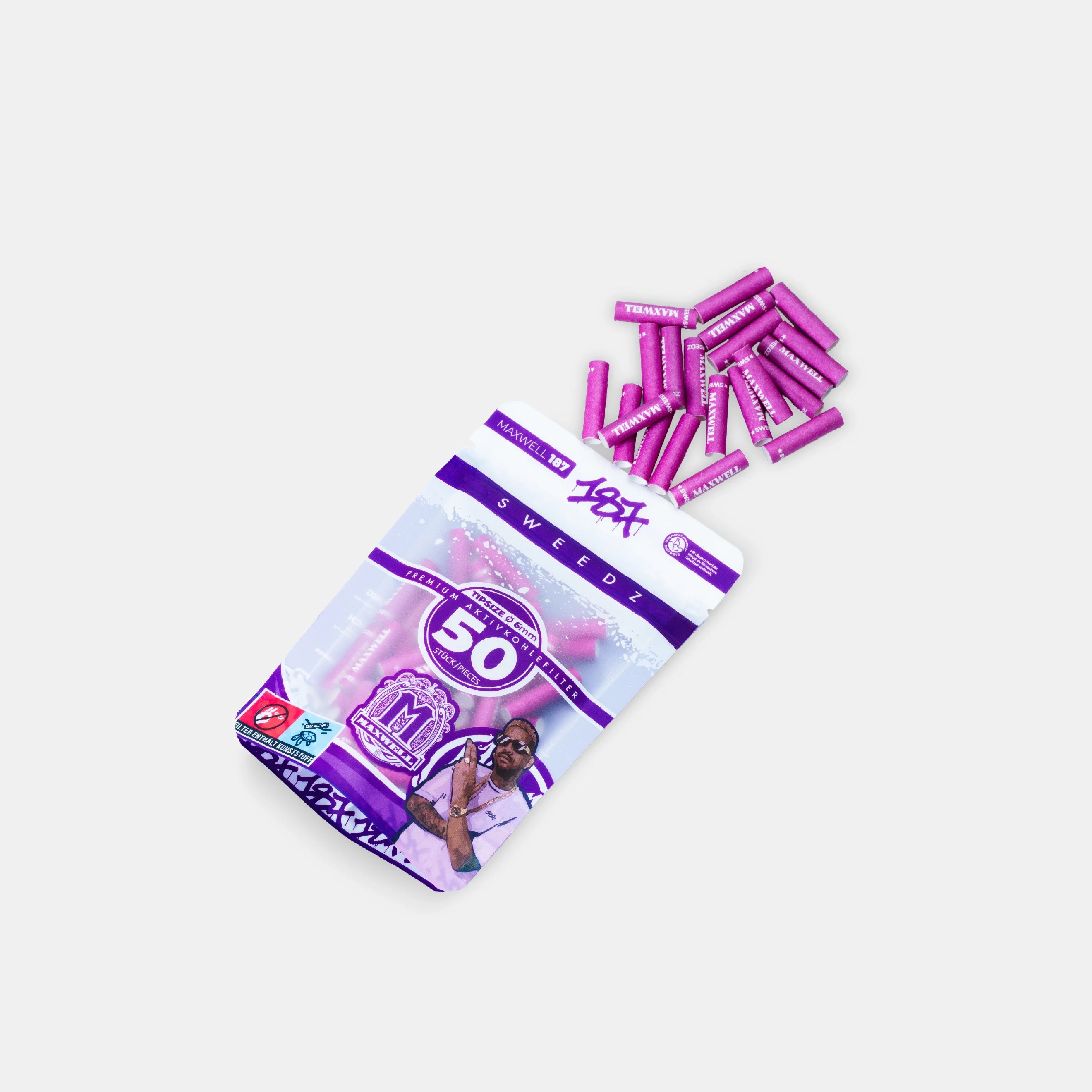 Aktivkohlefilter 6 mm für Joints