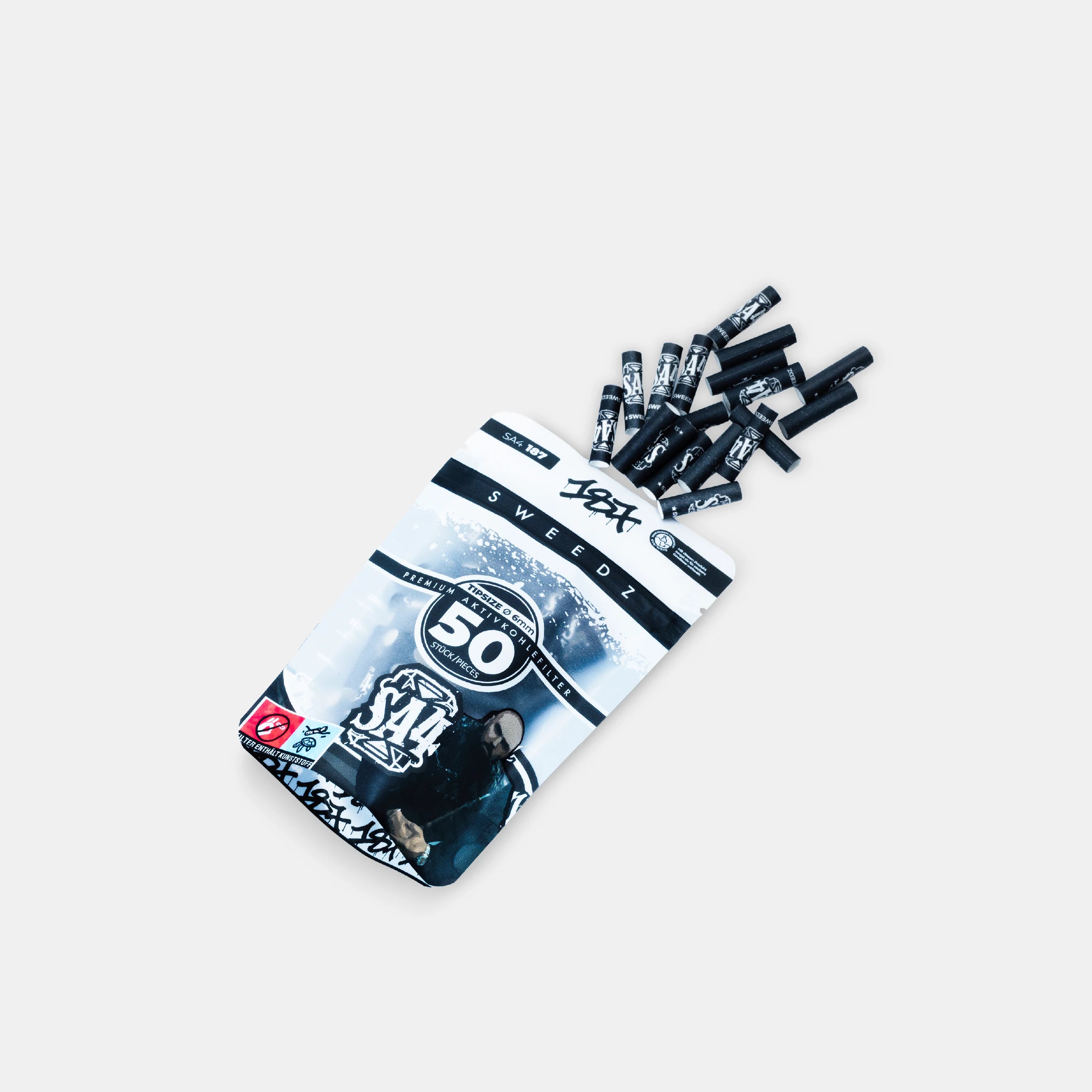 Aktivkohlefilter 6 mm für Joints