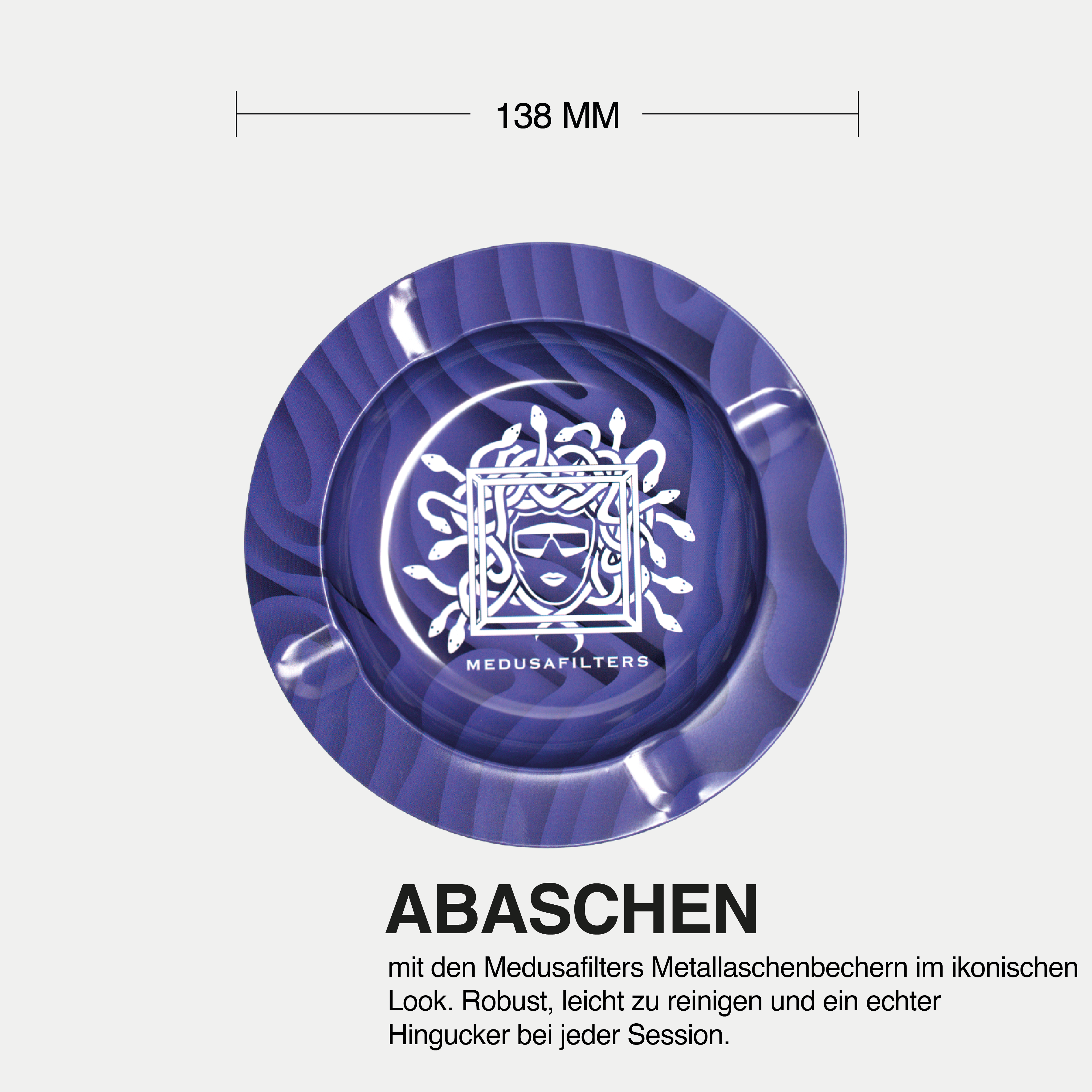 Medusafilters Aschenbecher