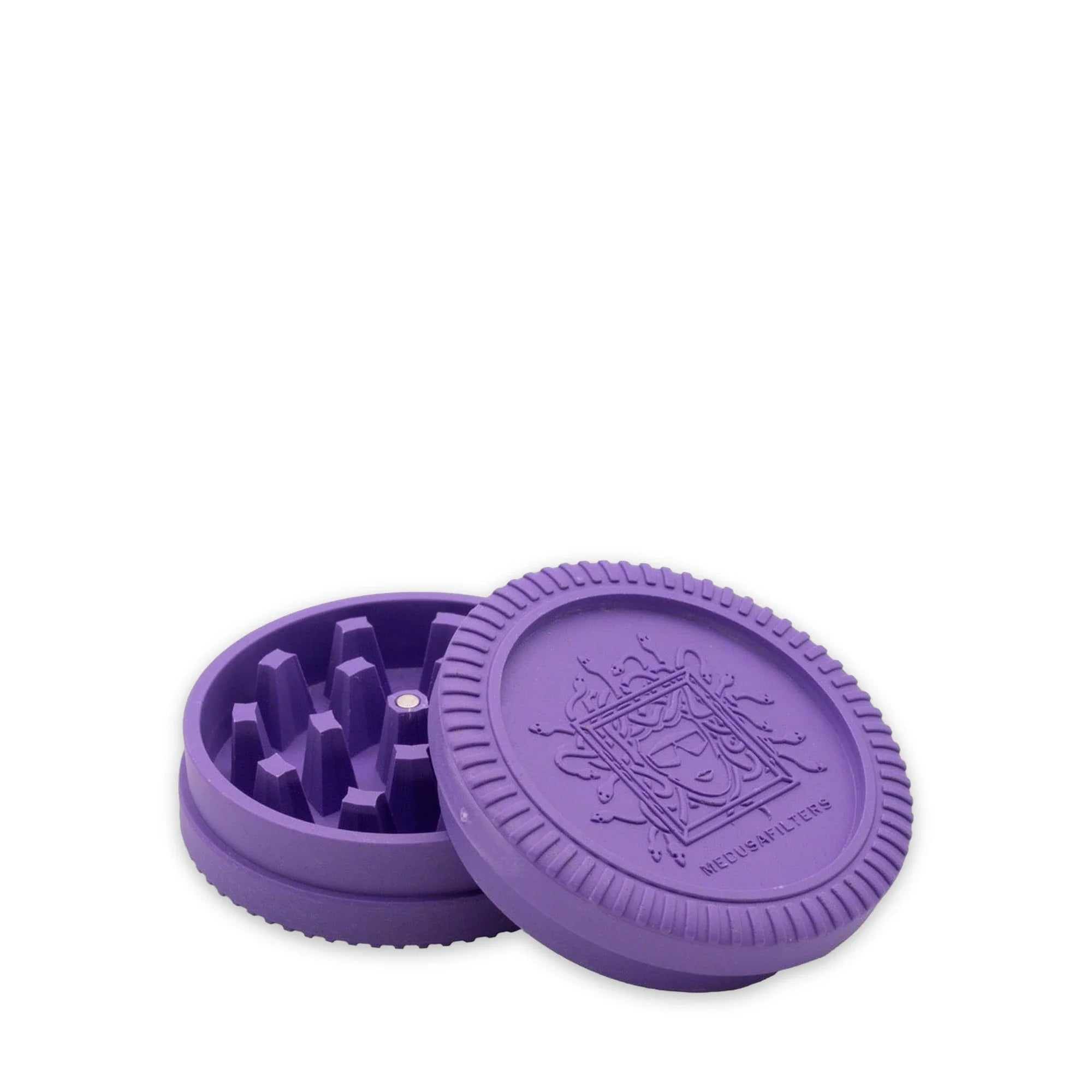 Medusafilters Bio-Hemp Grinder 2.0 Violet – nachhaltiger Grinder aus Bio-Kunststoff