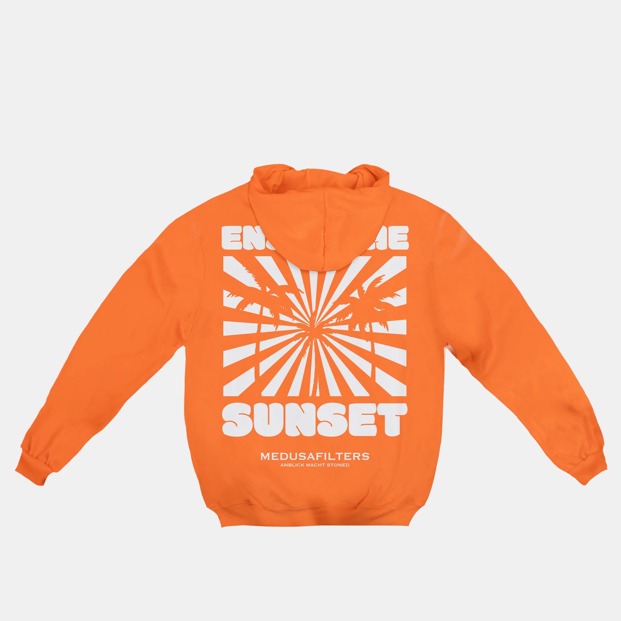 Medusafilters® Hoodie mit Backprint - SUNSET