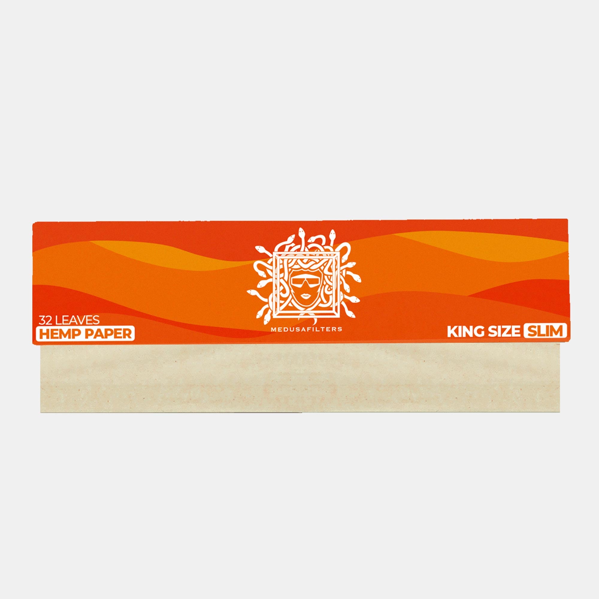Medusafilters 32 x Longpapers King Size Slim HEMP / Hanf