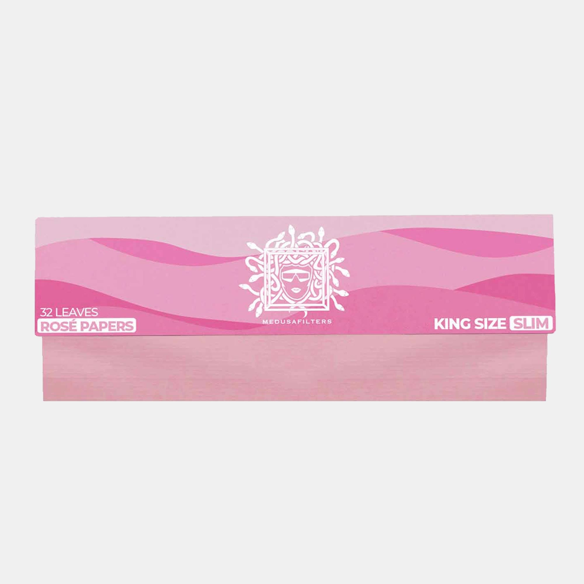 Medusafilters 50 x 32 x Longpapers King Size Slim ROSÉ / PINK