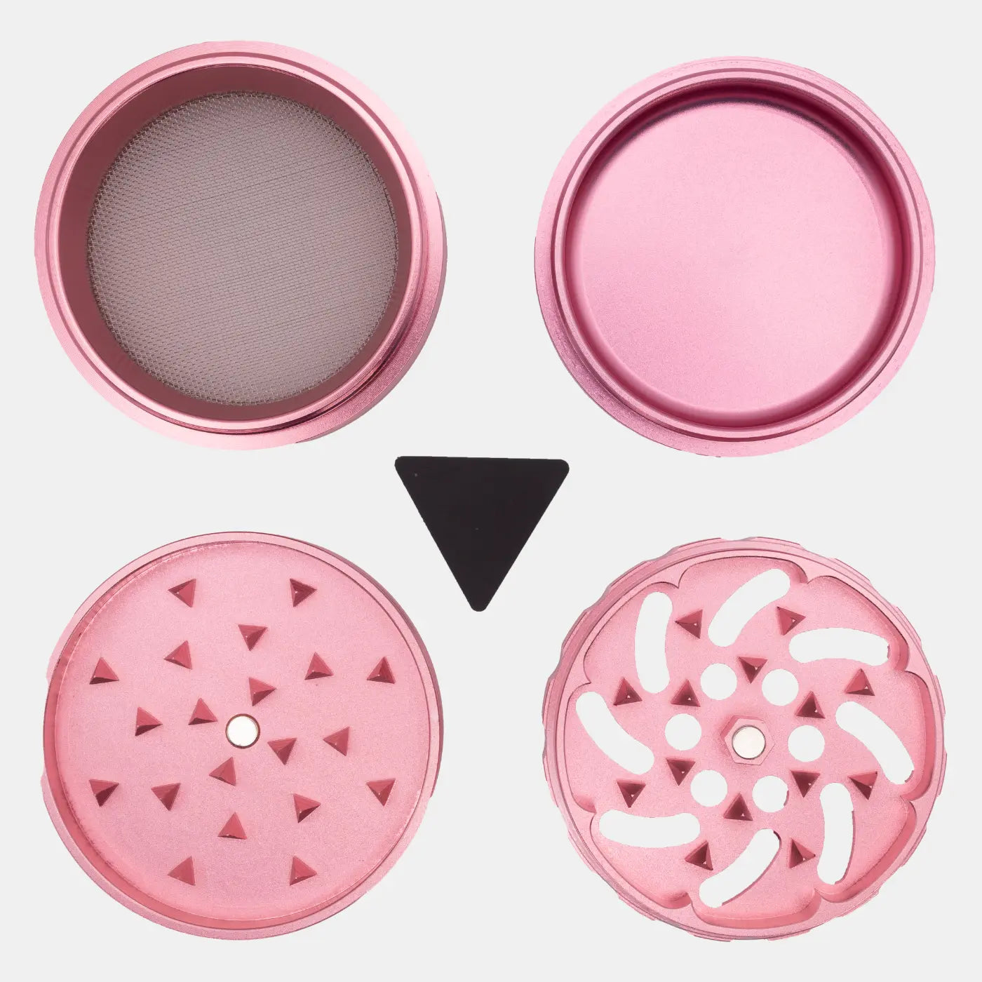 Spike Grinder – 4-teilig aus eloxiertem Aluminium