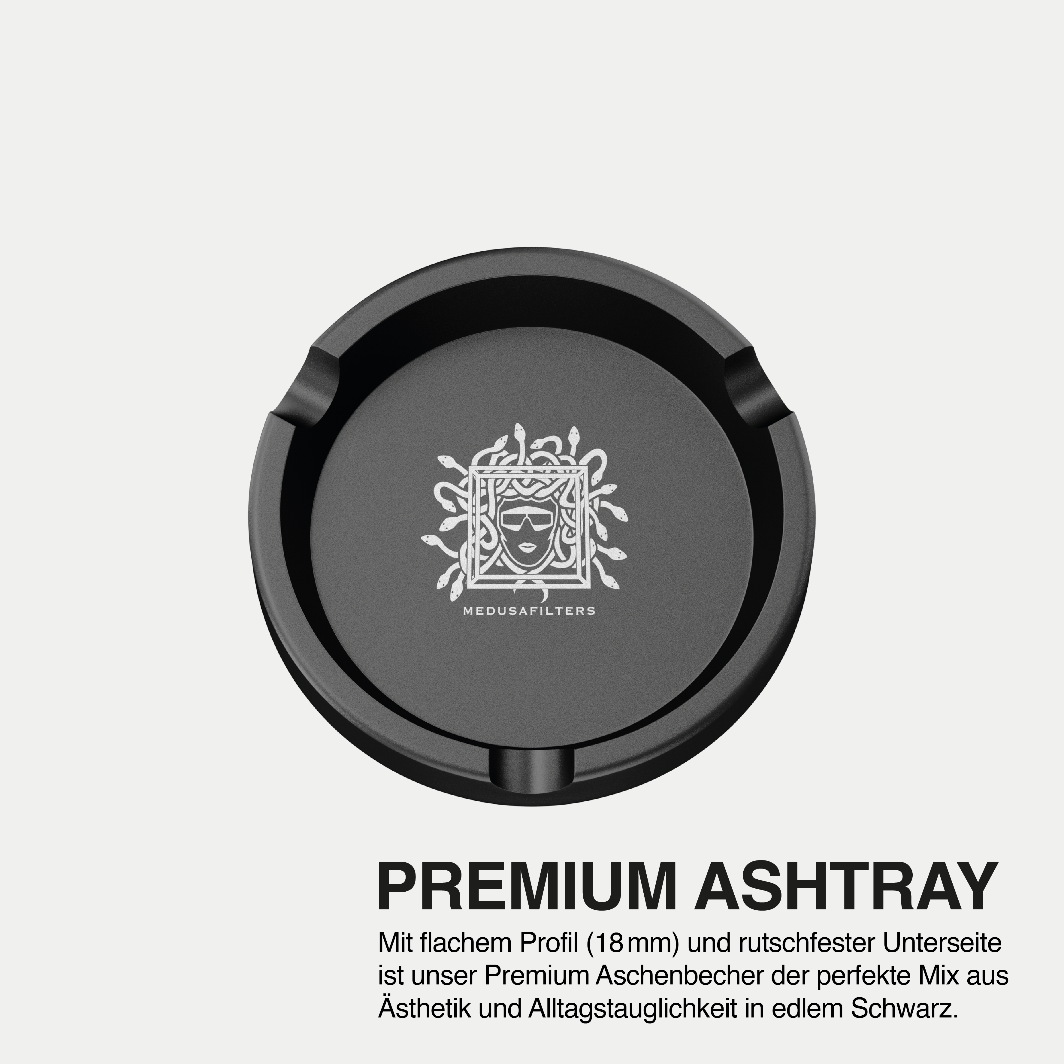 Premium Ashtray BLACK