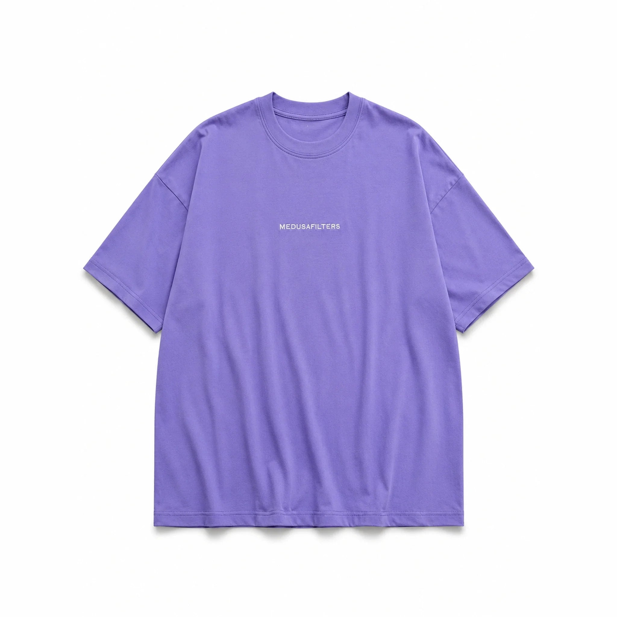 Medusafilters® T-Shirt mit Backprint - VIOLET – Lucid Dreams: Statement auf dem Rücken