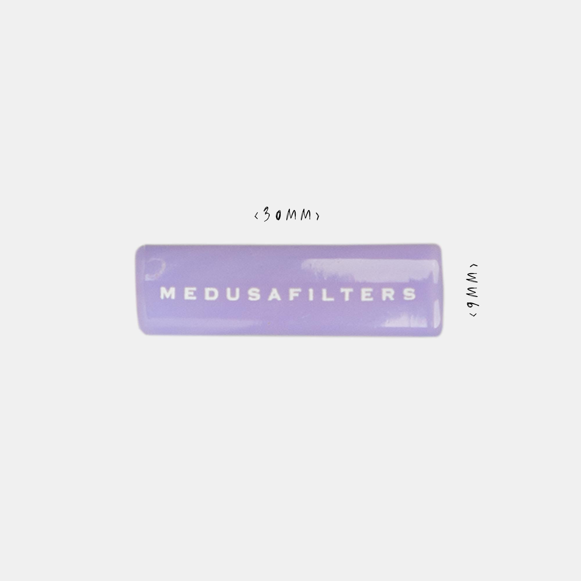Twisted glass filter VIOLET by PLAISIR