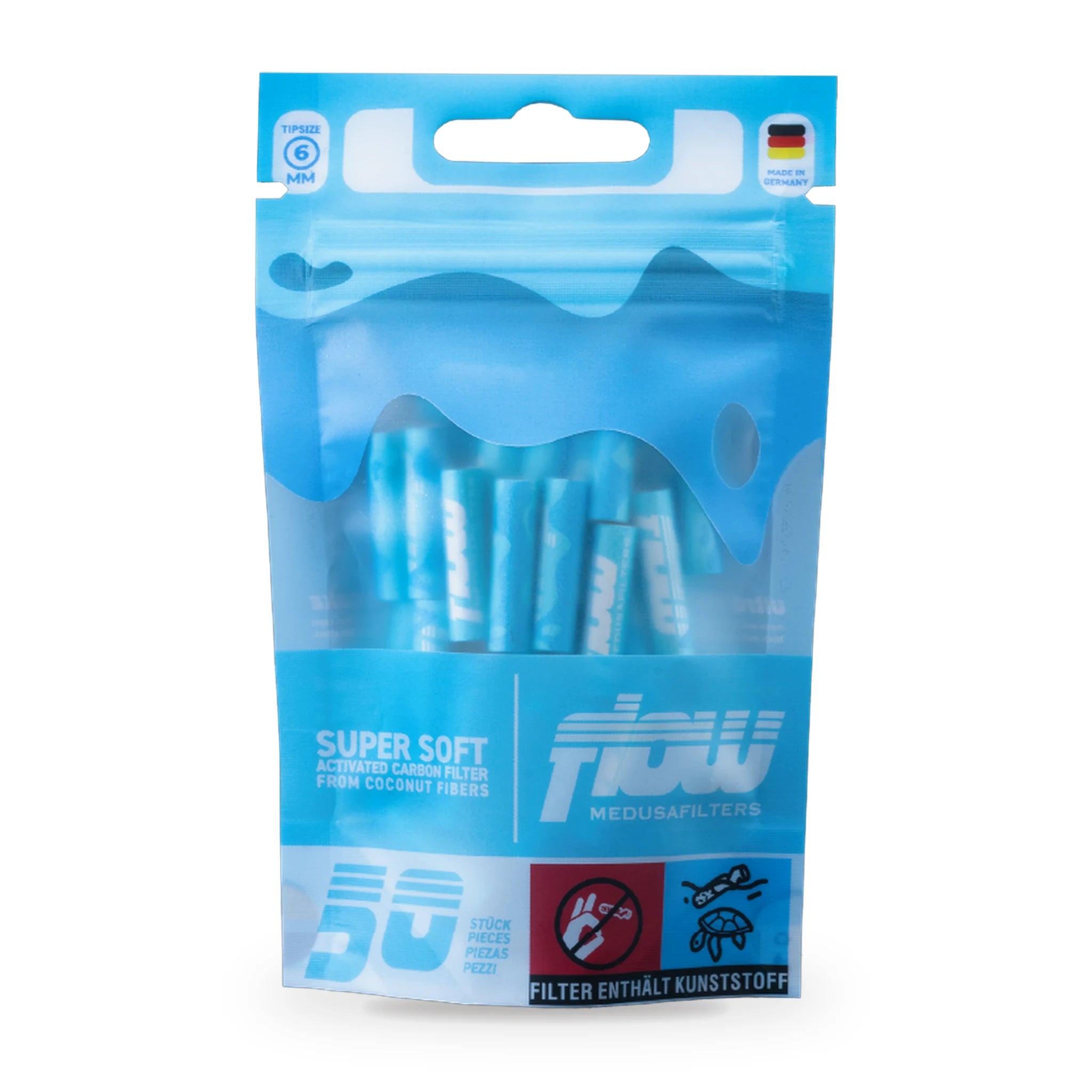 Medusafilters FLOW Aktivkohlefilter 6mm 50er