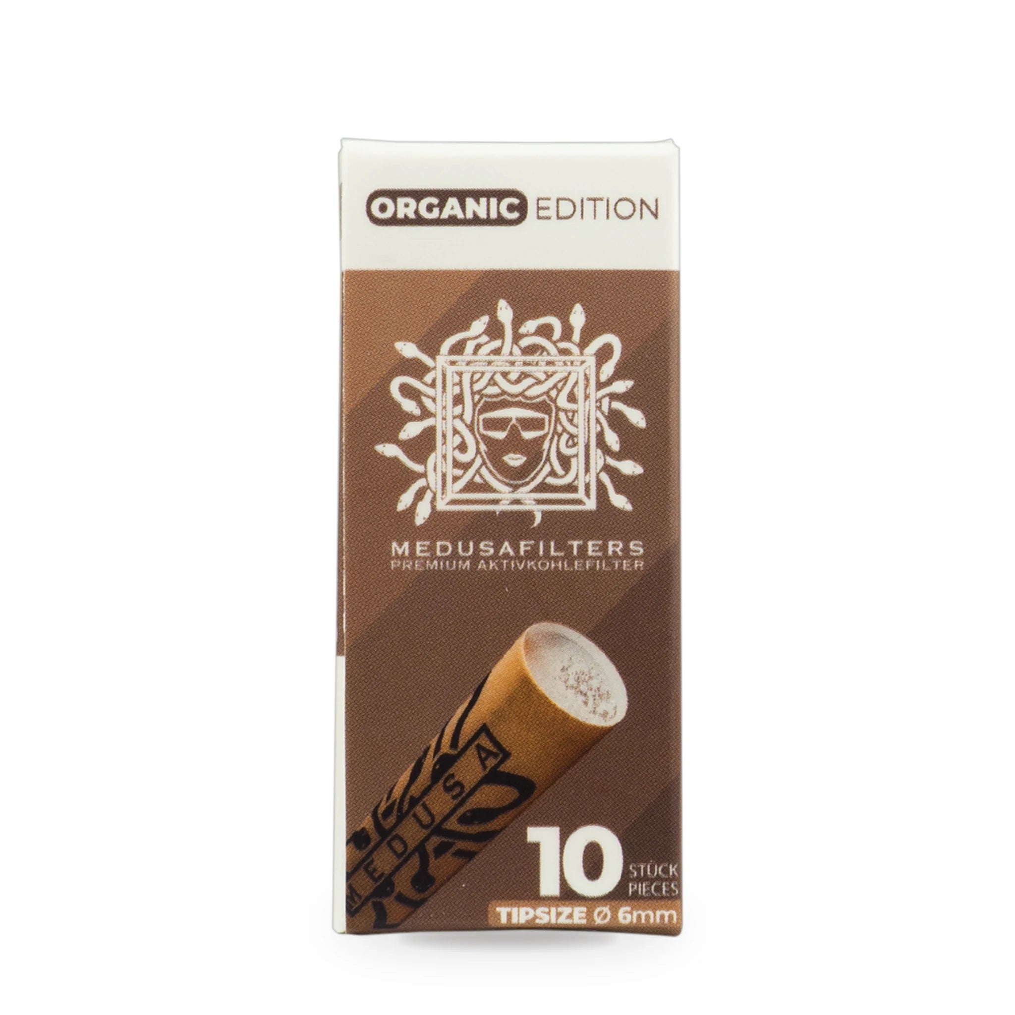 Medusafilters Aktivkohlefilter 6mm 10er Organic