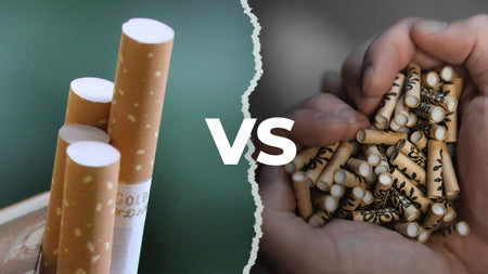 Classic cigarette filters vs activated carbon filters image