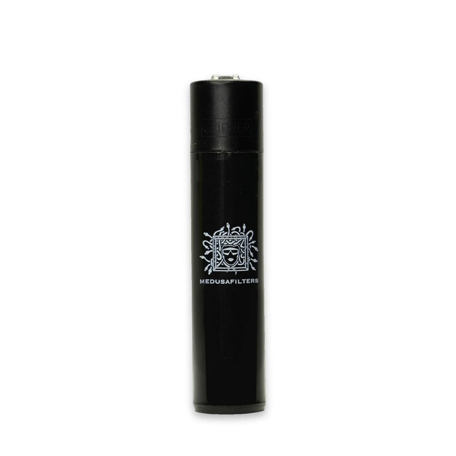 Medusafilters Feuerzeug BLACK in Schwarz mit Medusa-Logo