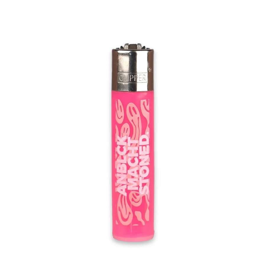 Medusafilters Feuerzeug ROSÉ in Pink mit weißem Schriftzug