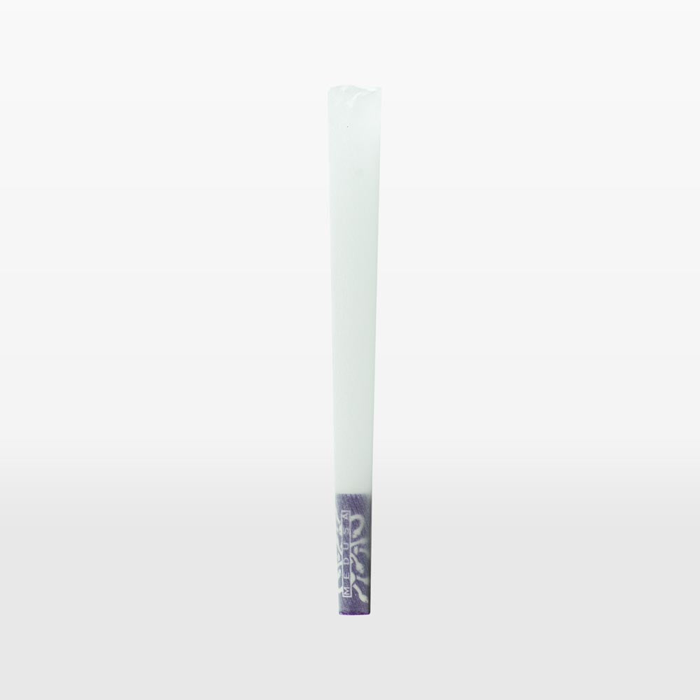 Pre-Rolled Cones BLEACHED mit VIOLET Edition Filtern - 32er Display - Medusafilters