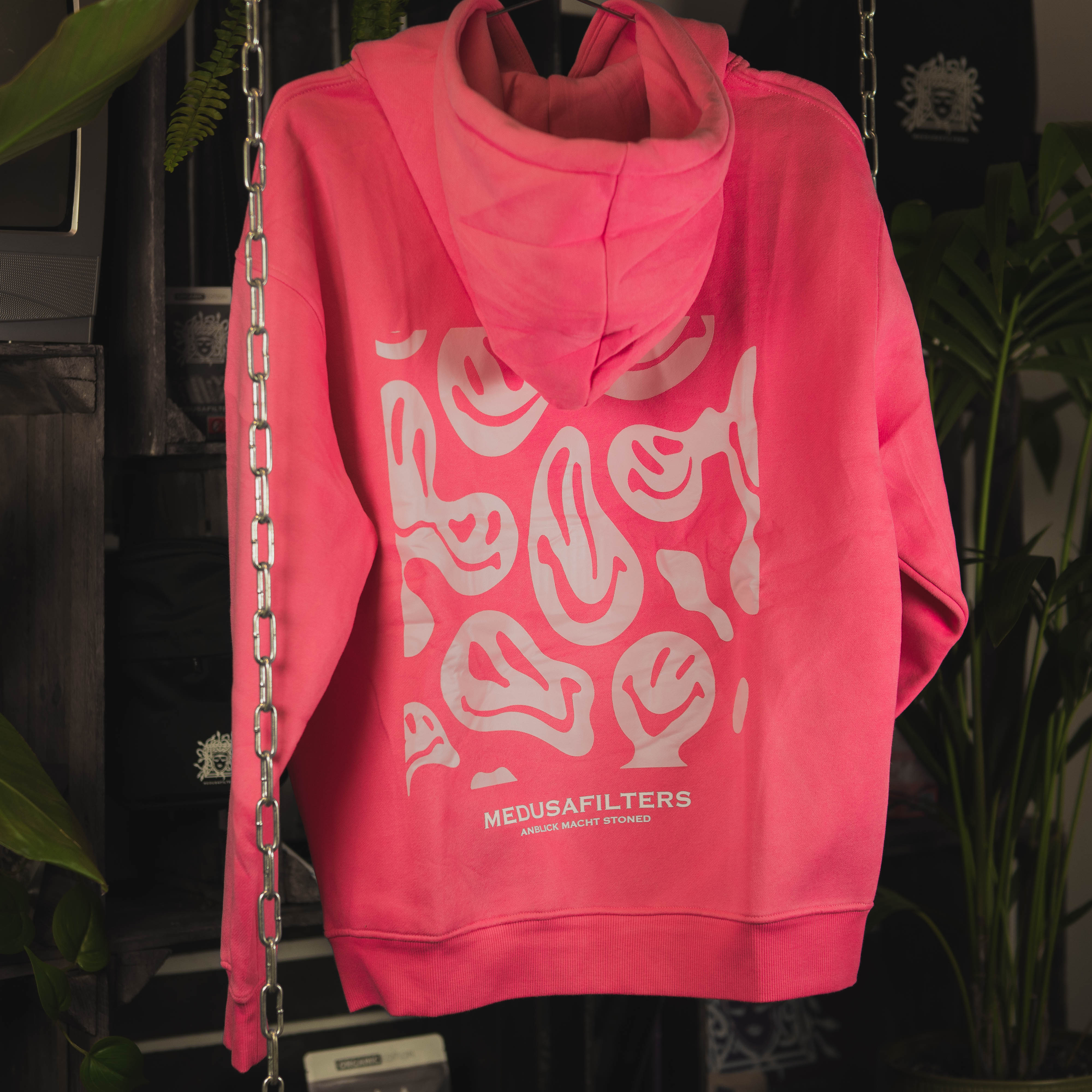 Medusafilters Hoodie mit Backprint - ROSÉ