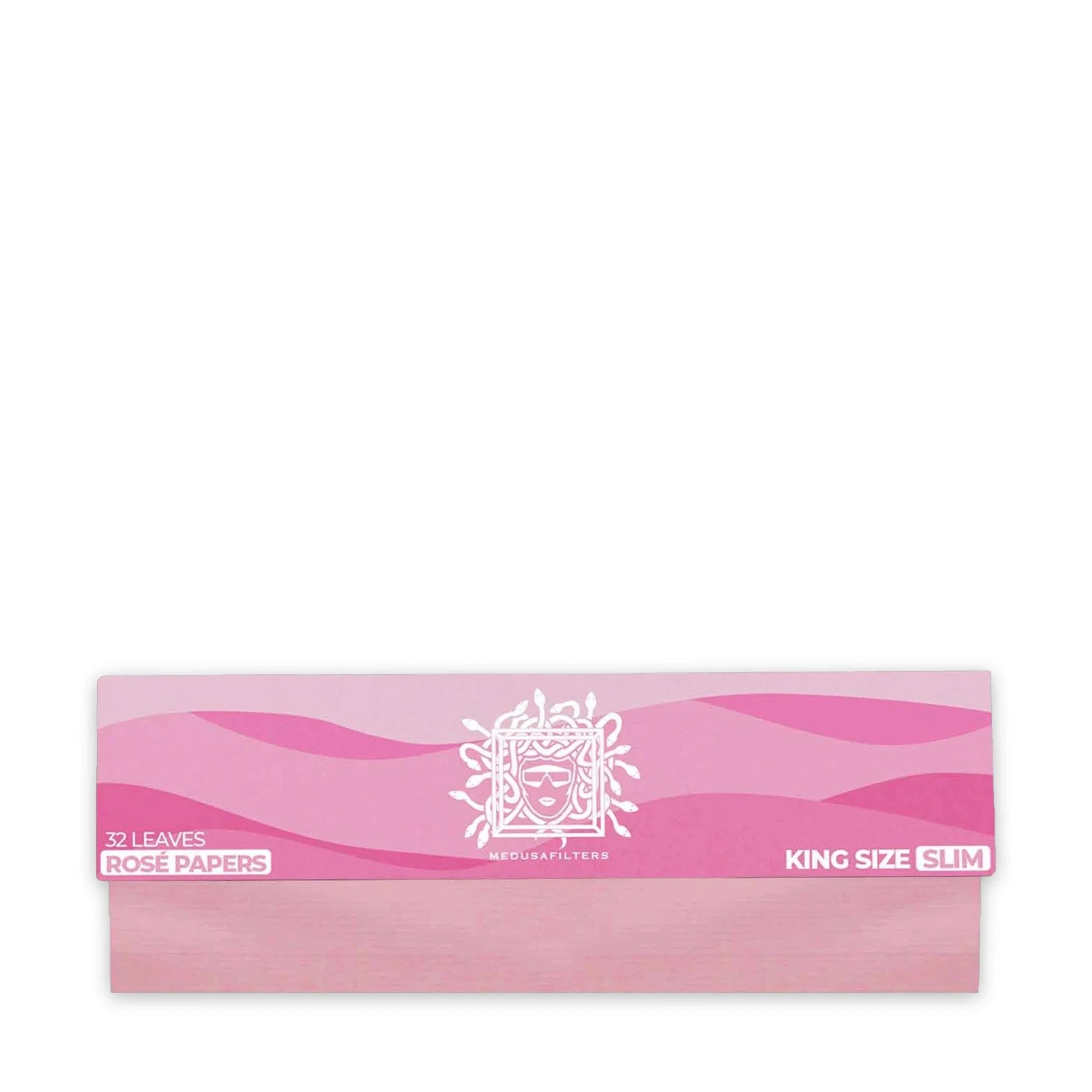 Medusafilters Longpapers King Size Slim Rosé – 32 Blatt