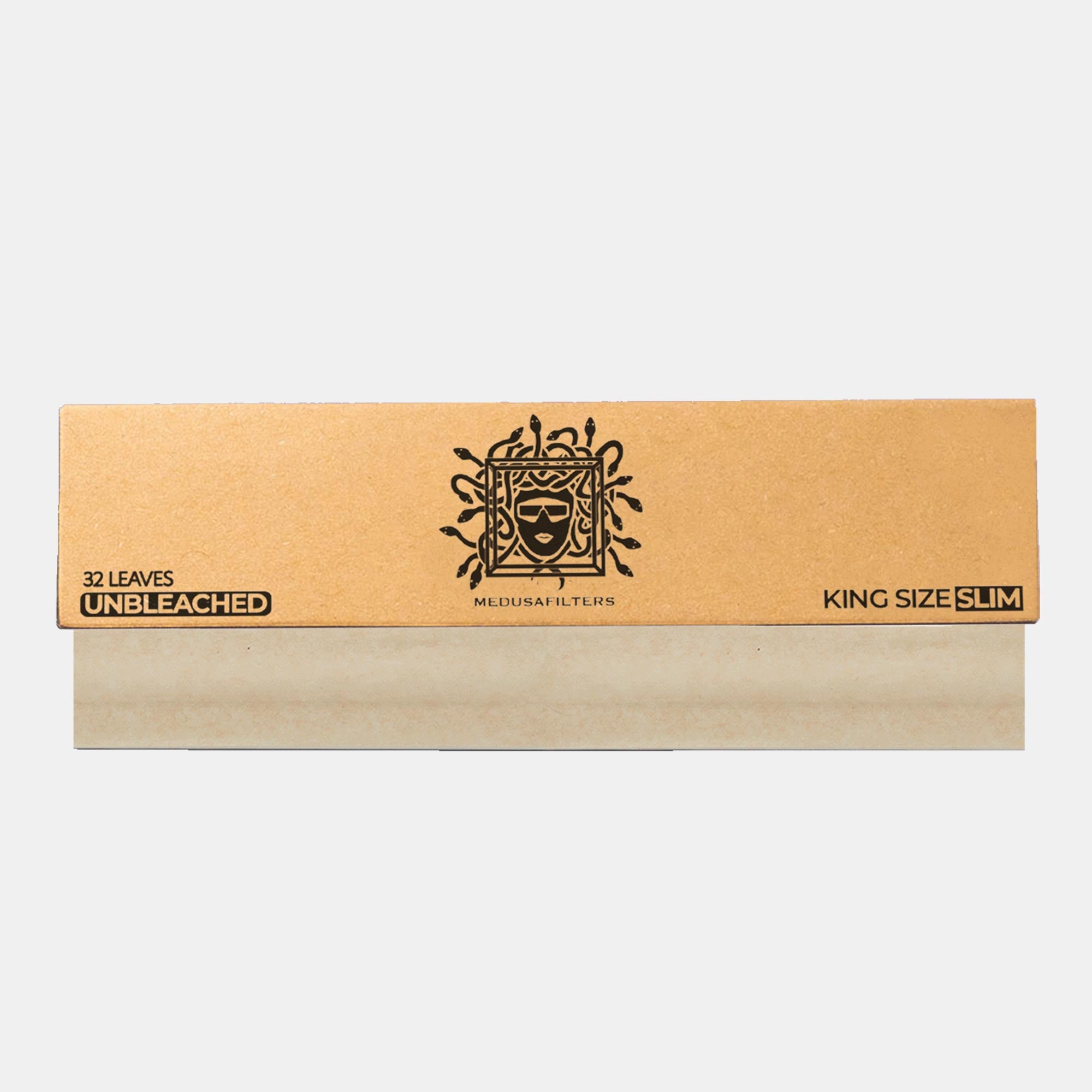 Medusafilters 50 x 32 x Longpapers King Size Slim UNBLEACHED / ungebleicht 