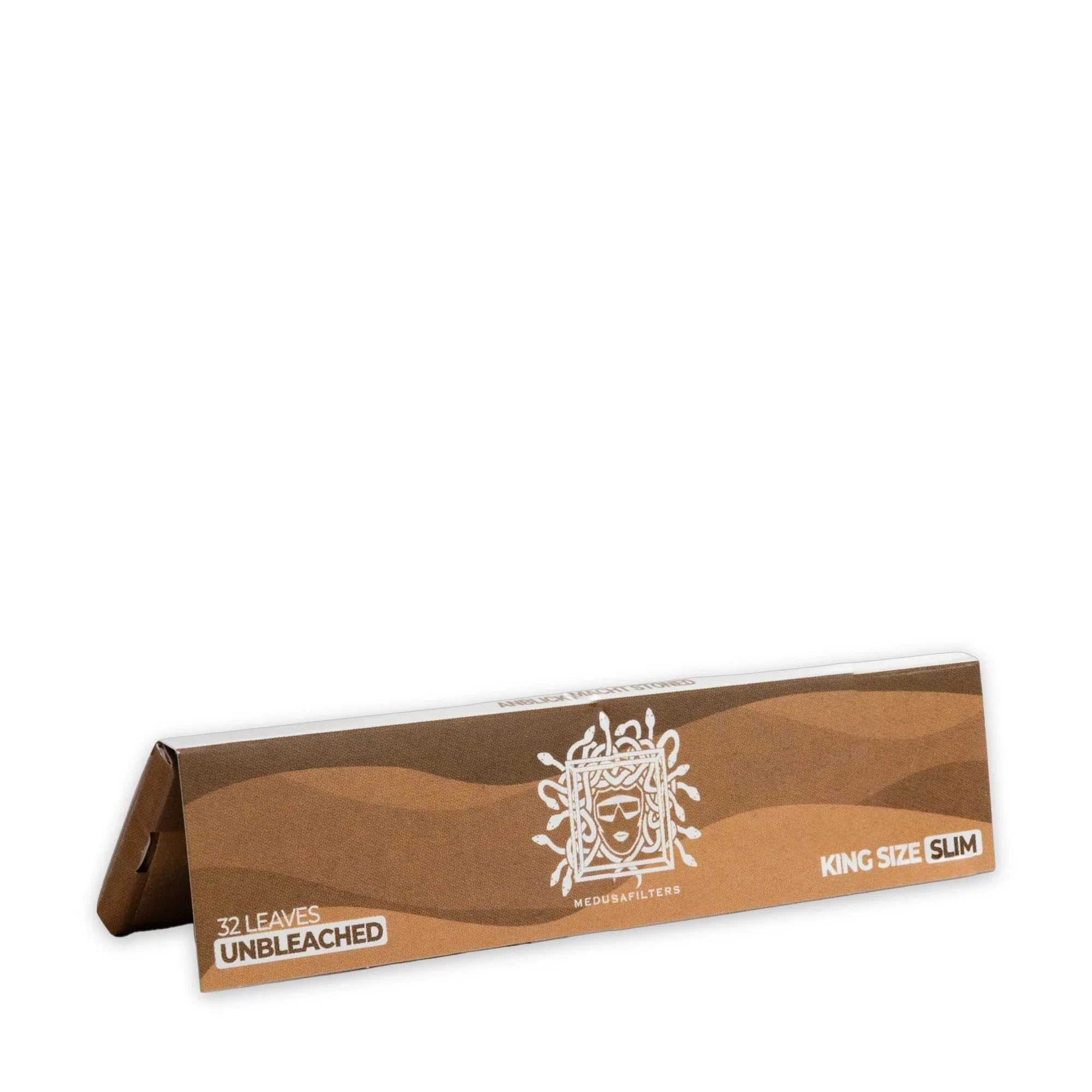 Medusafilters Longpapers King Size Slim Unbleached – 32 Blatt, vegan