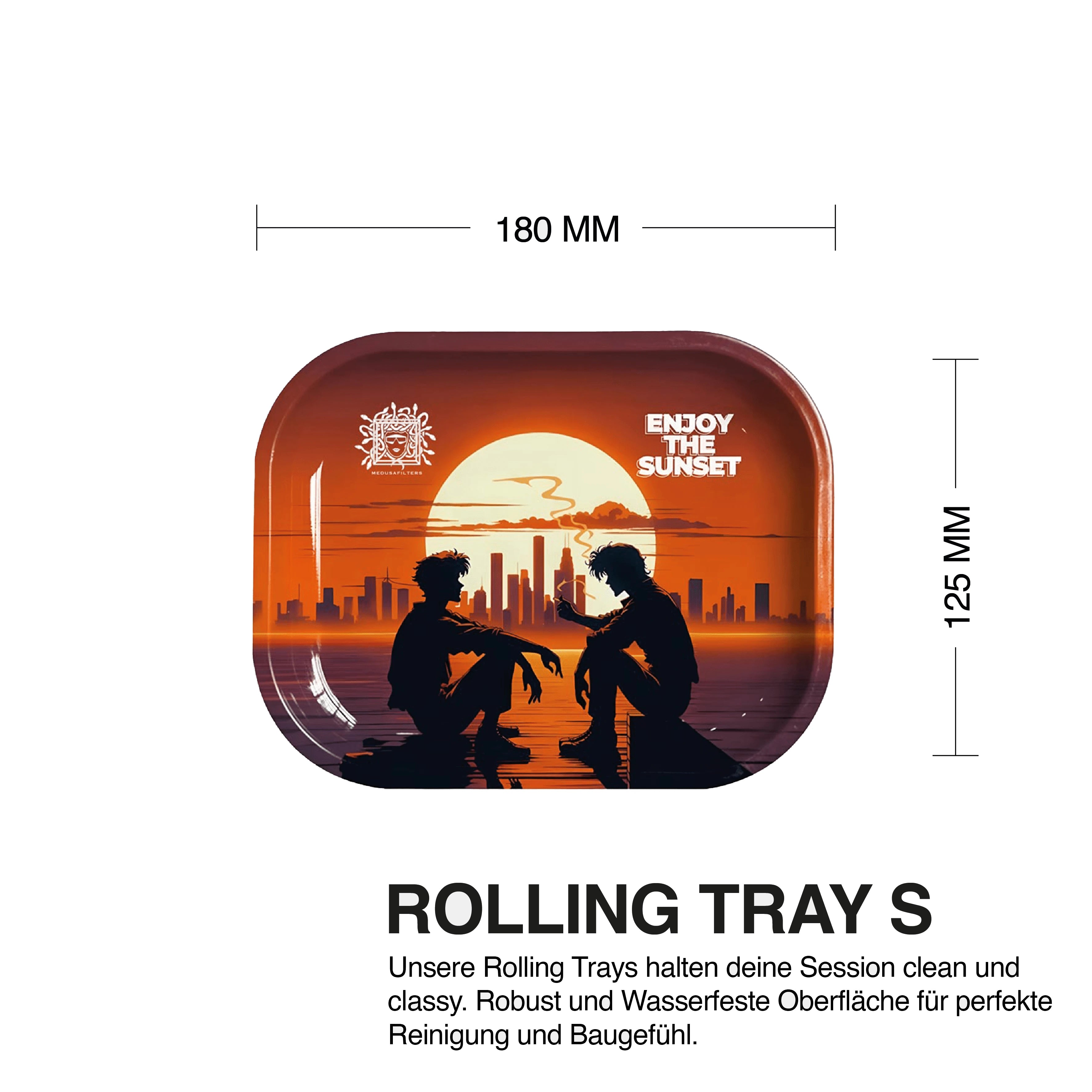 Medusafilters Rolling Tray Sunset – Maße
