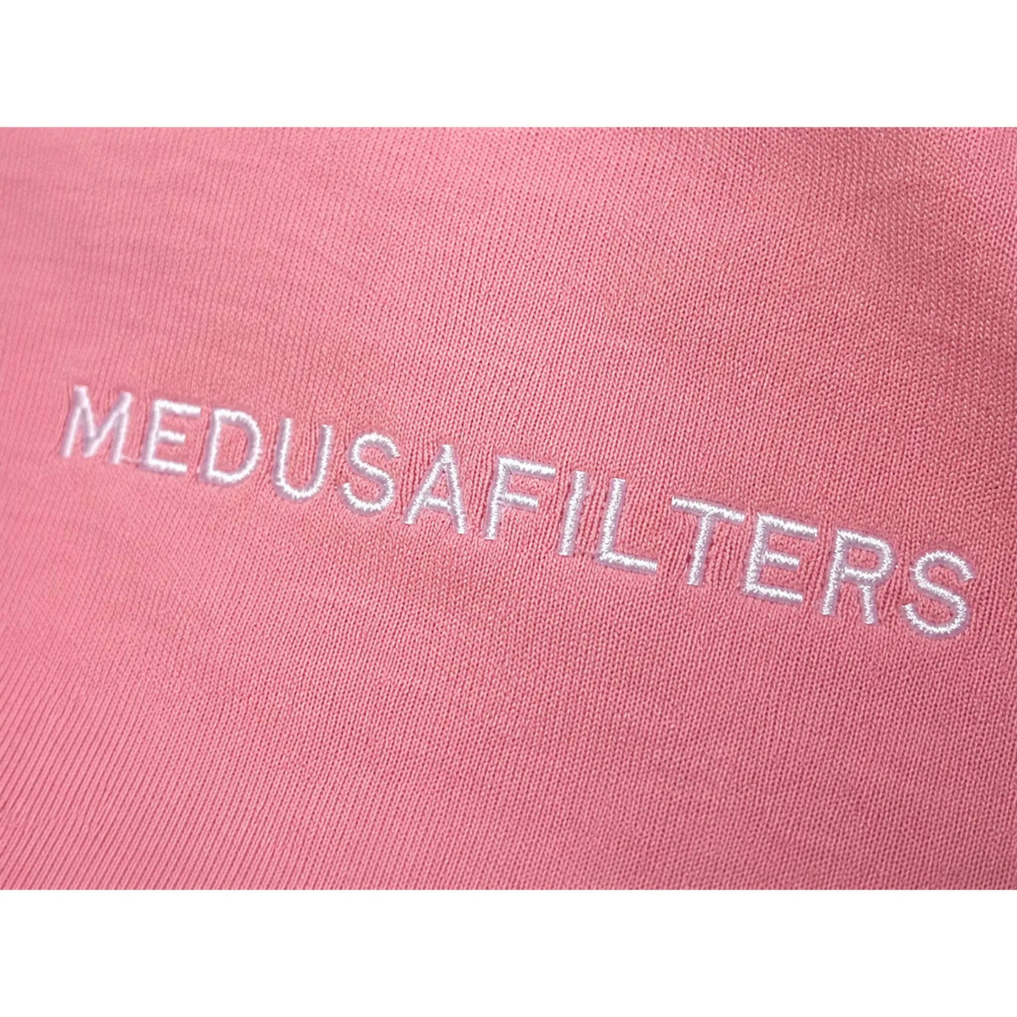 Medusafilters T-Shirt ROSÉ Stickerei Detail