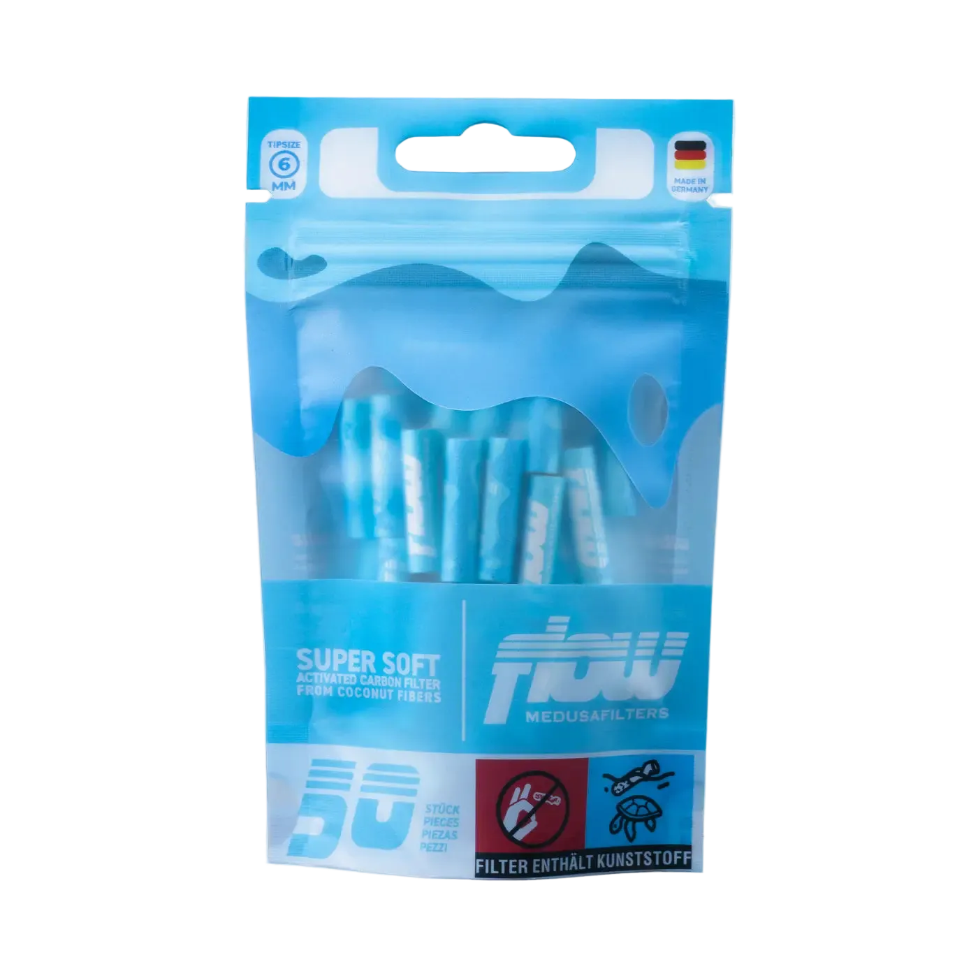 FLOW by Medusafilters® activated carbon filters 6 mm