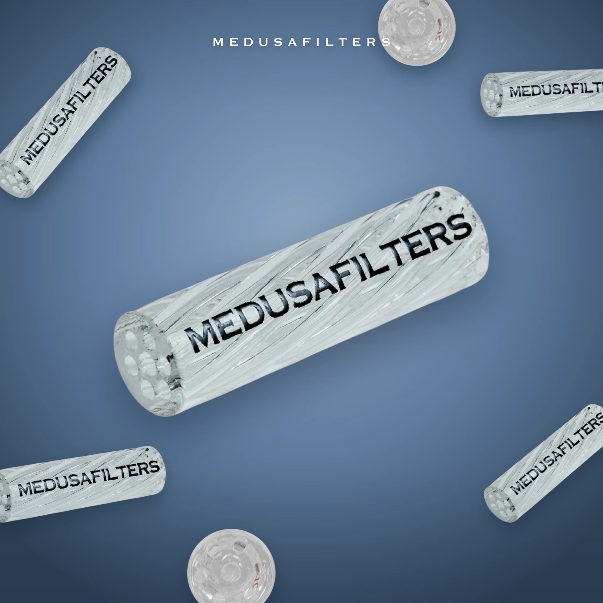 Medusafilters Twisted Glasfilter 8 mm TRANSPARENT – Glasfilter im Überblick