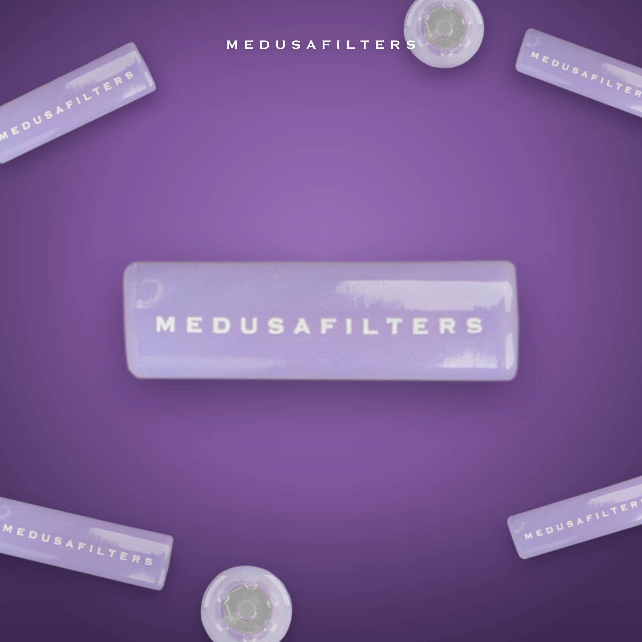 Medusafilters Twisted Glasfilter 9 mm VIOLET – Glasfilter im Überblick