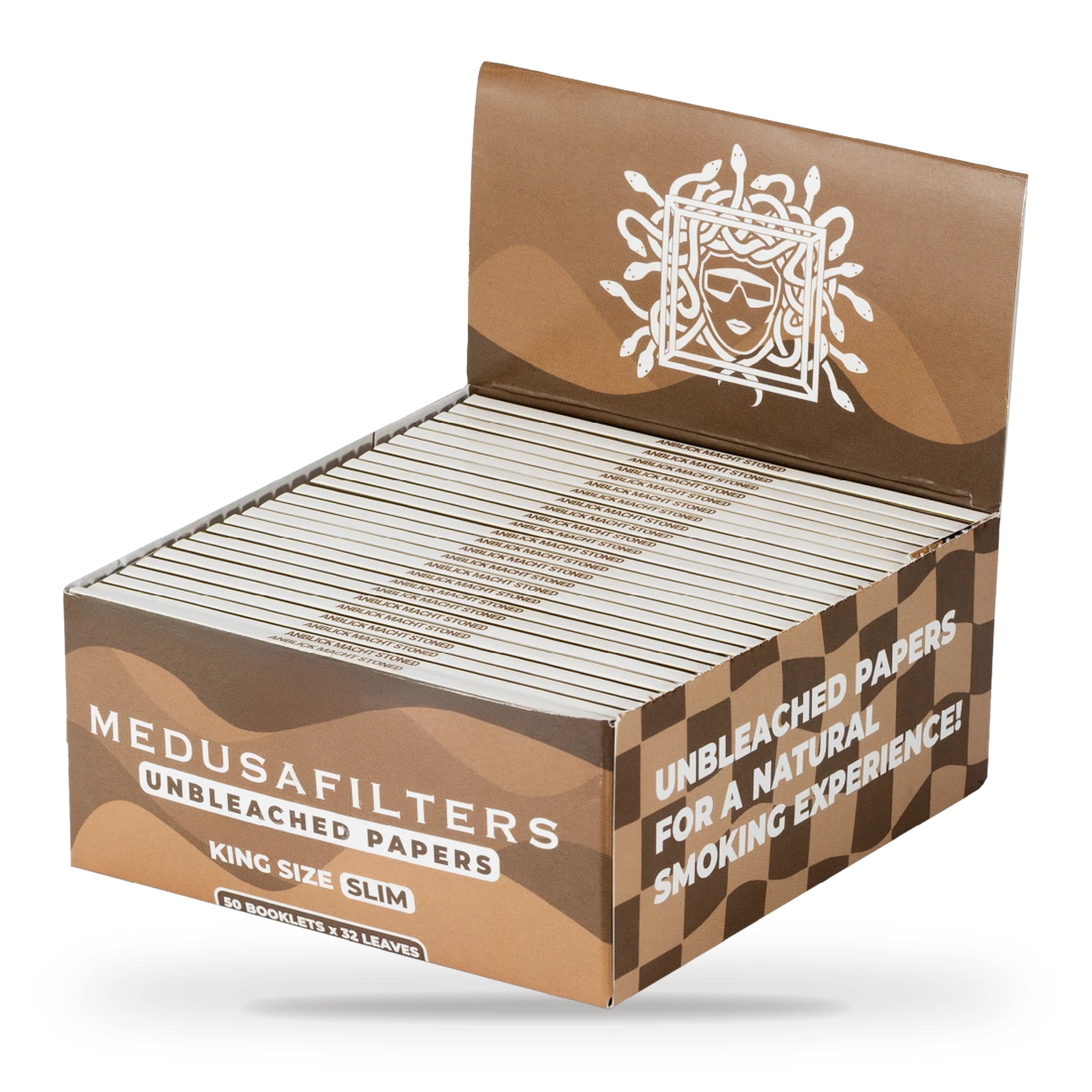 Medusafilters Longpapers 50er Display Unbleached
