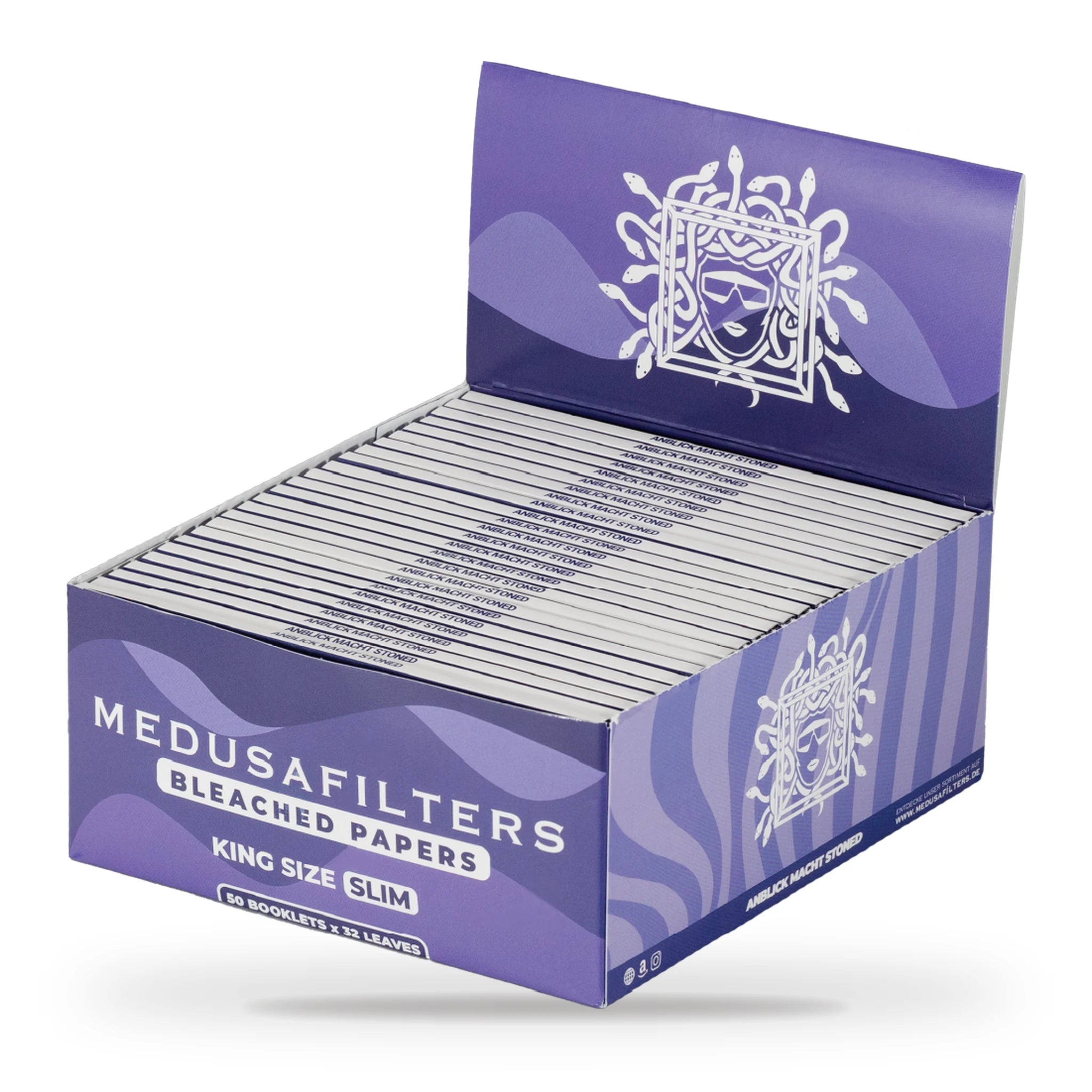 Medusafilters Longpapers 50er Display Bleached